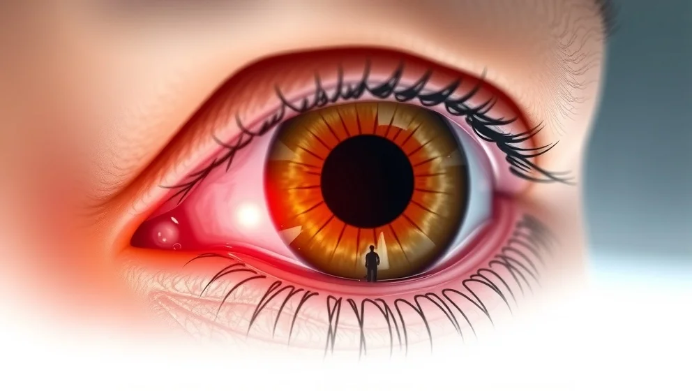 Bilder på cancer i ögat och vad de visar