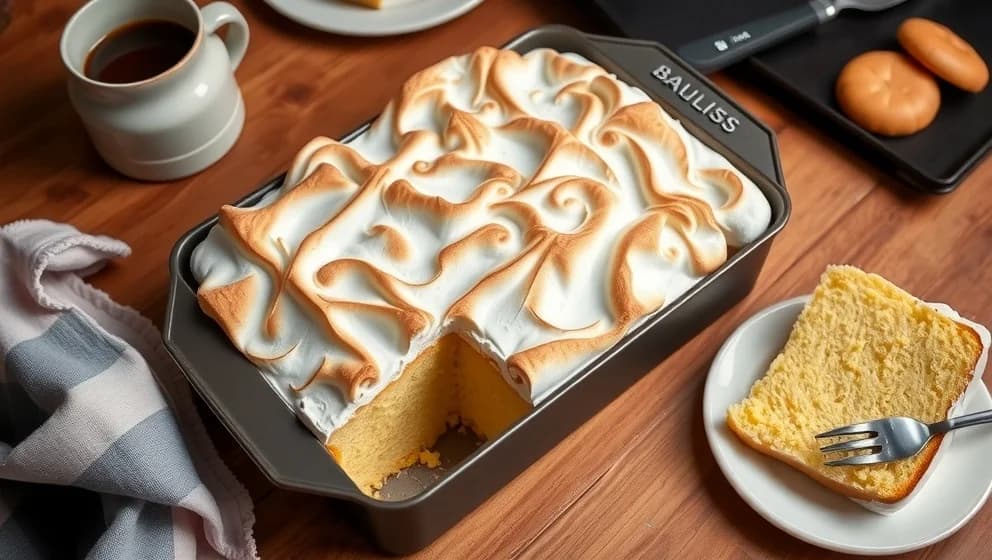 Marängtårta i långpanna från Fredriks fika